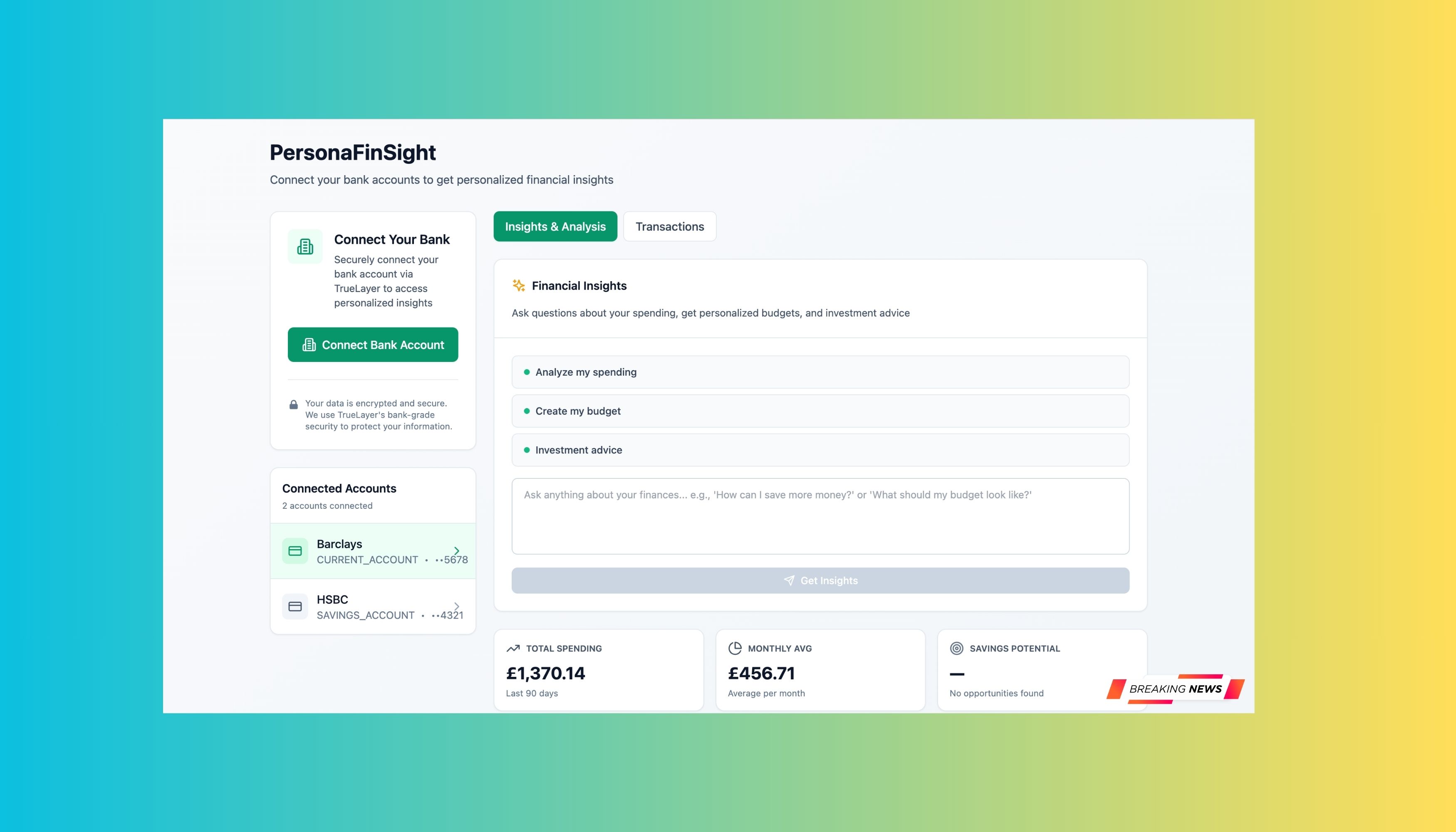 PersonaFinSight (e-finsight)